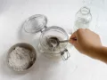 Sauerteig Zubereitung Schritt 1 Sauerteig Zubereitung Schritt 1