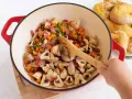 Schokoladenhuhn mit Gewürzreis Zubereitung Schritt 2 Schokoladenhuhn mit Gewürzreis Zubereitung Schritt 2
