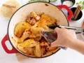 Schokoladenhuhn mit Gewürzreis Zubereitung Schritt 3 Schokoladenhuhn mit Gewürzreis Zubereitung Schritt 3