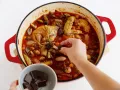 Schokoladenhuhn mit Gewürzreis Zubereitung Schritt 4 Schokoladenhuhn mit Gewürzreis Zubereitung Schritt 4