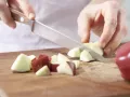 Schweinefilet mit Kürbis-Apfel-Gemüse Zubereitung Schritt 8 Schweinefilet mit Kürbis-Apfel-Gemüse Zubereitung Schritt 8