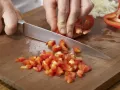 Schweinefilet mit Paprikagemüse Zubereitung Schritt 1 Schweinefilet mit Paprikagemüse Zubereitung Schritt 1
