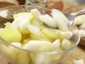 Seeteufel-Schnitzel mit Spargel-Kartoffel-Salat Zubereitung Schritt 4 Seeteufel-Schnitzel mit Spargel-Kartoffel-Salat Zubereitung Schritt 4
