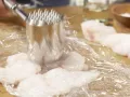 Seeteufel-Schnitzel mit Spargel-Kartoffel-Salat Zubereitung Schritt 9 Seeteufel-Schnitzel mit Spargel-Kartoffel-Salat Zubereitung Schritt 9