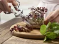 Seidentofu mit Bonito-Flocken Zubereitung Schritt 3 Seidentofu mit Bonito-Flocken Zubereitung Schritt 3