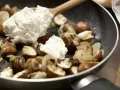 Sesampfannkuchen mit Pilzen Zubereitung Schritt 4 Sesampfannkuchen mit Pilzen Zubereitung Schritt 4