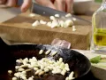 Sizilianischer Spinat Zubereitung Schritt 3 Sizilianischer Spinat Zubereitung Schritt 3