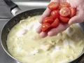 Spargel-Rucola-Pfanne Zubereitung Schritt 6 Spargel-Rucola-Pfanne Zubereitung Schritt 6