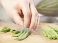 Sprossenpfanne mit Heilbutt Zubereitung Schritt 1 Sprossenpfanne mit Heilbutt Zubereitung Schritt 1