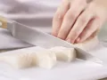 Sprossenpfanne mit Heilbutt Zubereitung Schritt 5 Sprossenpfanne mit Heilbutt Zubereitung Schritt 5