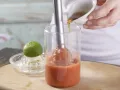 Stracciatella-Quark Zubereitung Schritt 5 Stracciatella-Quark Zubereitung Schritt 5