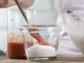 Stracciatella-Quark Zubereitung Schritt 6 Stracciatella-Quark Zubereitung Schritt 6