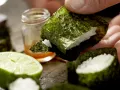 Sushi-Schiffchen Zubereitung Schritt 9 Sushi-Schiffchen Zubereitung Schritt 9