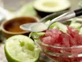 Thunfisch-Tatar in Sushi-Tüten Zubereitung Schritt 5 Thunfisch-Tatar in Sushi-Tüten Zubereitung Schritt 5