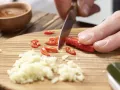 Tofu-Nudelpfanne Zubereitung Schritt 2 Tofu-Nudelpfanne Zubereitung Schritt 2