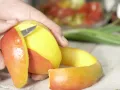 Tomaten-Mango-Salat Zubereitung Schritt 3 Tomaten-Mango-Salat Zubereitung Schritt 3