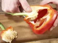 Tomaten-Paprika-Cocktail Zubereitung Schritt 1 Tomaten-Paprika-Cocktail Zubereitung Schritt 1