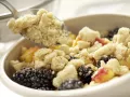 Vollkorn-Brombeer Crumble Zubereitung Schritt 6 Vollkorn-Brombeer Crumble Zubereitung Schritt 6