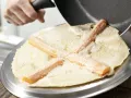 Vollkorn-Pfannkuchen mit Möhren und Sesam Zubereitung Schritt 6 Vollkorn-Pfannkuchen mit Möhren und Sesam Zubereitung Schritt 6