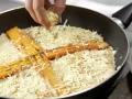 Vollkorn-Pfannkuchen mit Möhren und Sesam Zubereitung Schritt 7 Vollkorn-Pfannkuchen mit Möhren und Sesam Zubereitung Schritt 7