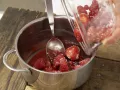 Waffeltüten mit süßer Grütze Zubereitung Schritt 8 Waffeltüten mit süßer Grütze Zubereitung Schritt 8