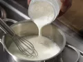 Weizenbrei mit Apfelsaft Zubereitung Schritt 2 Weizenbrei mit Apfelsaft Zubereitung Schritt 2