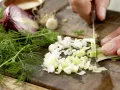 Wildlachs-Tatar Zubereitung Schritt 3 Wildlachs-Tatar Zubereitung Schritt 3
