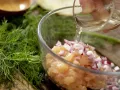 Wildlachs-Tatar Zubereitung Schritt 6 Wildlachs-Tatar Zubereitung Schritt 6