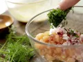 Wildlachs-Tatar Zubereitung Schritt 7 Wildlachs-Tatar Zubereitung Schritt 7
