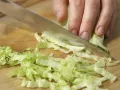 Wrap mit Putenbrust und Erdnussbutter Zubereitung Schritt 3 Wrap mit Putenbrust und Erdnussbutter Zubereitung Schritt 3