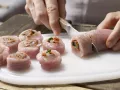 Würzige Putenrouladenspieße Zubereitung Schritt 4 Würzige Putenrouladenspieße Zubereitung Schritt 4