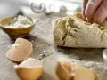 Ziegenfrischkäse-Ravioli Zubereitung Schritt 2 Ziegenfrischkäse-Ravioli Zubereitung Schritt 2