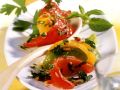 Antipasti aus Paprika mit Petersilien-Minz-Marinade Rezept