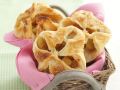 Apfel-Bananen-Taschen aus Blätterteig Rezept