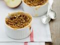Apfel-Crumble mit Haferflocken Rezept