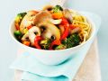 Asia-Nudeln mit Pilzen Rezept