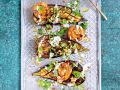 Aubergine orientalisch aus dem Ofen Rezept