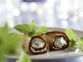 Auberginen-Feta-Röllchen Rezept