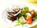 Auberginen-Mille-Feuille mit Ziegenkäse Rezept