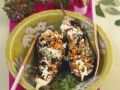 Auberginen mit Quinoa-Füllung Rezept