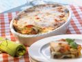 Auberginen-Tomaten-Gratin mit Mozzarella Rezept