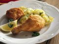 Backhendl auf Wiener Art mit Kartoffeln Rezept