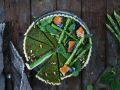 Bärlauch-Spargel-Tarte mit Lachs Rezept