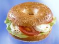Bagel mit Tomate und Mozzarella Rezept