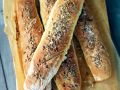 Baguette mit Sonnnenblumenkernen Rezept