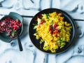 Basmatireis mit Kurkuma und Granatapfel Rezept