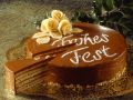Baumkuchen-Torte mit Schokolade Rezept