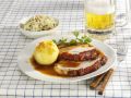 Bayerischer Schweinebraten mit Kartoffelknödel Rezept