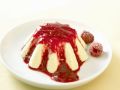 Bayrisch Creme mit Himbeersoße Rezept
