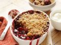 Beeren-Crumble mit Haferflocken Rezept